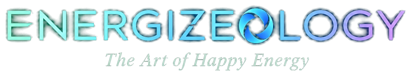 Energizeology wordmark with the tagline The Art of Happy Energy